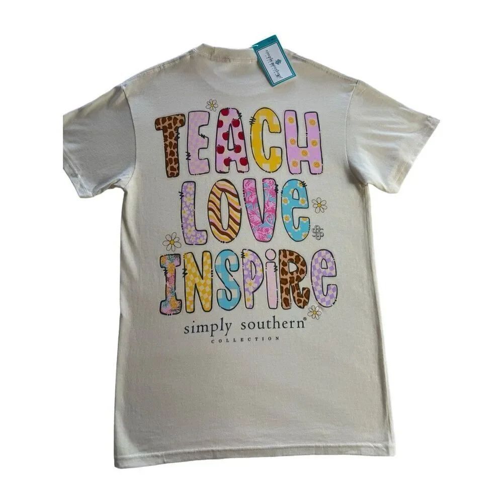 SIMPLY SOUTHERN SMALL “RED, WHITE & SWEET” Tshirt
